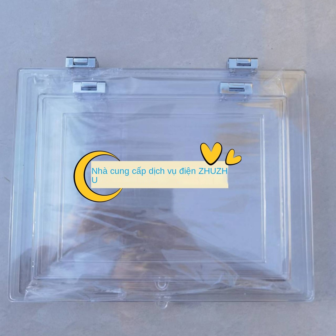 Vỏ bảo vệ màn hình cảm ứng 10.1” – Hỗ trợ Kunlun, Mitsubishi, Siemens, Delta, Xinje, Wecon, Youkong - Trong suốt 260×202