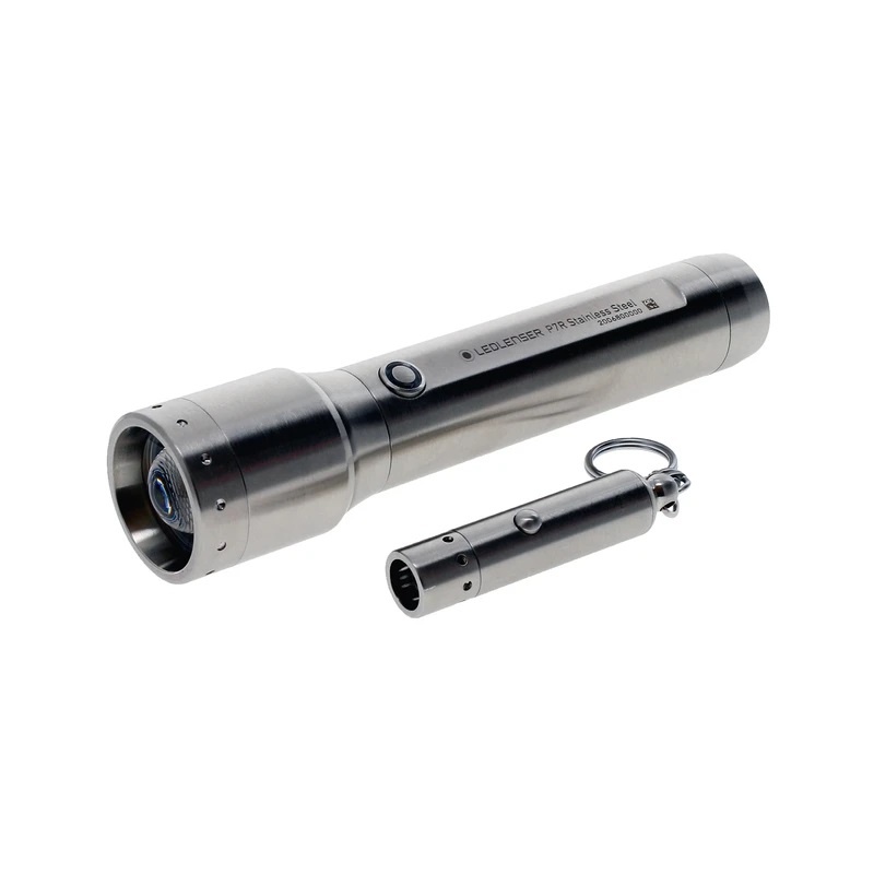 Ledlenser P7R & V8 Stainless Steel Limited Edition #502466 Ledlenser P7R & V8 Stainless Steel Limited Edition #502466