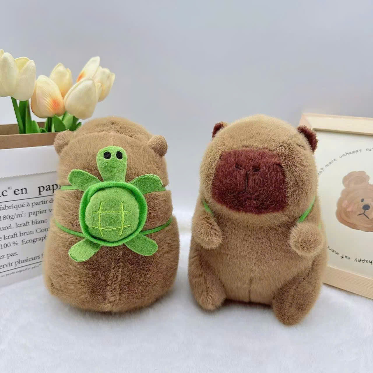 GN Capybara Đeo Túi Rùa