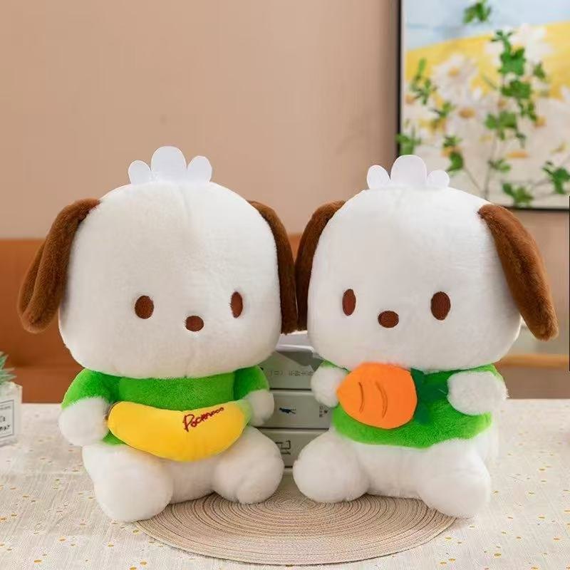 ĐG 30cm Chó Puppy Ôm Quả