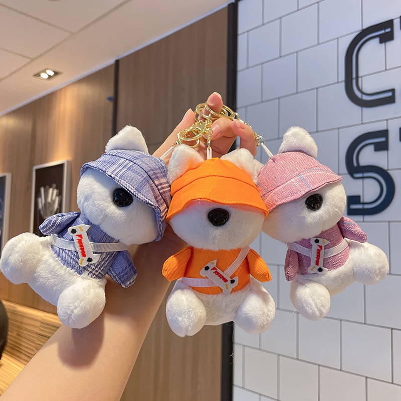 MK Chó Đội Mũ Che Mắt 12cm