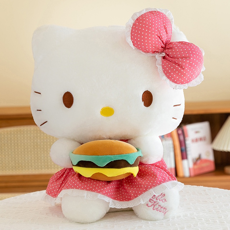 ĐG 50cm Kitty Ôm Bánh