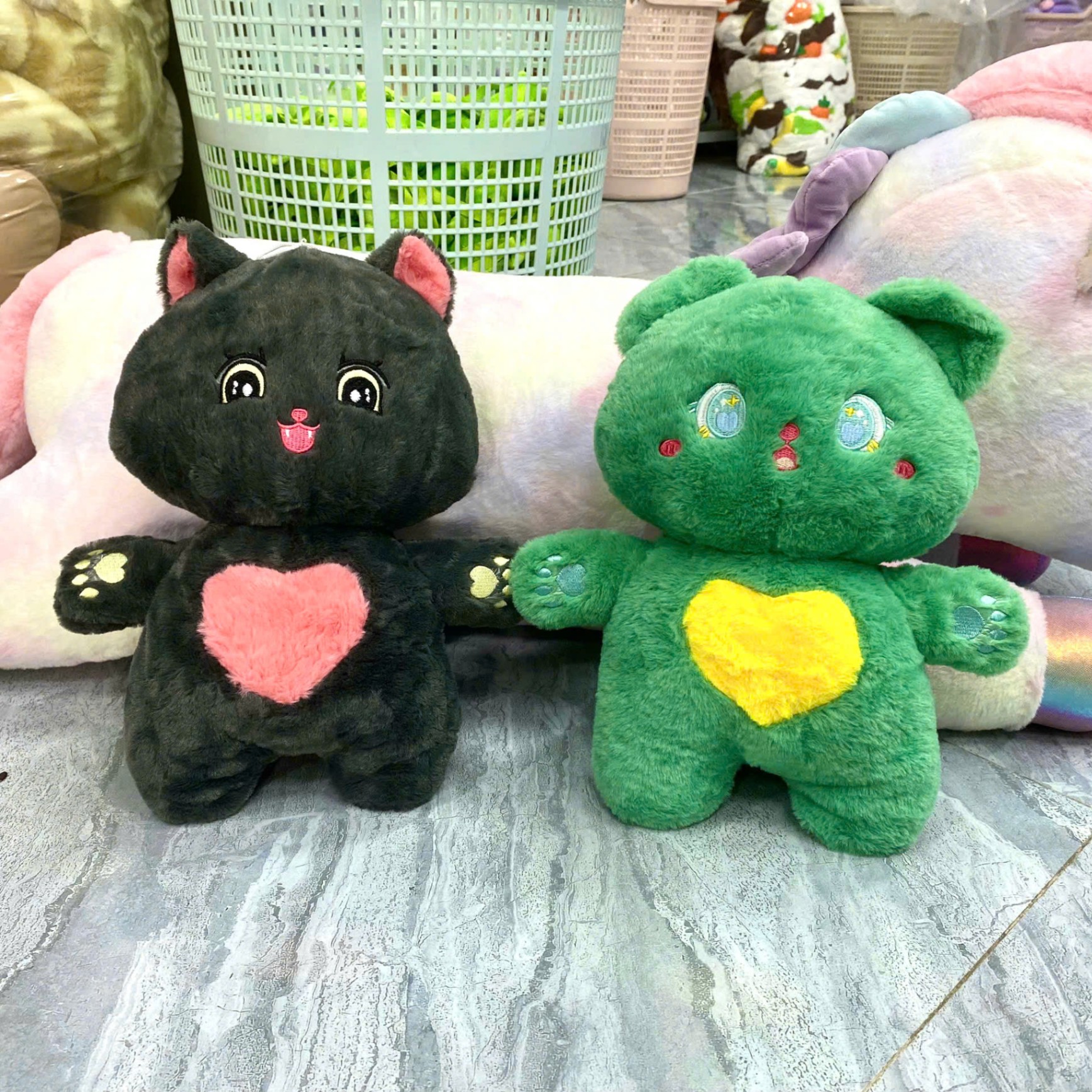 ĐG 30cm Mèo Bụng Tim