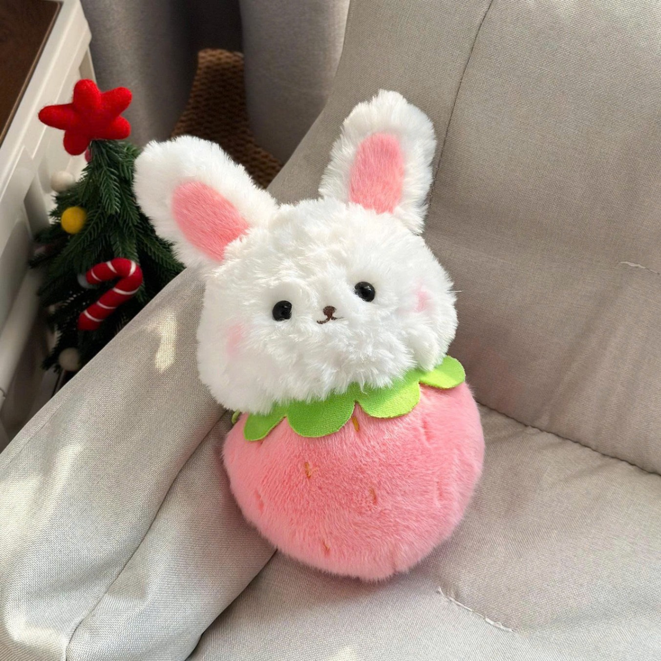 GN Thỏ Xù Bụng Dâu