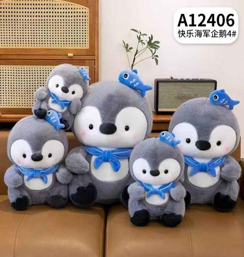 Cánh Cụt Quàng Khăn Đội Cá 35cm