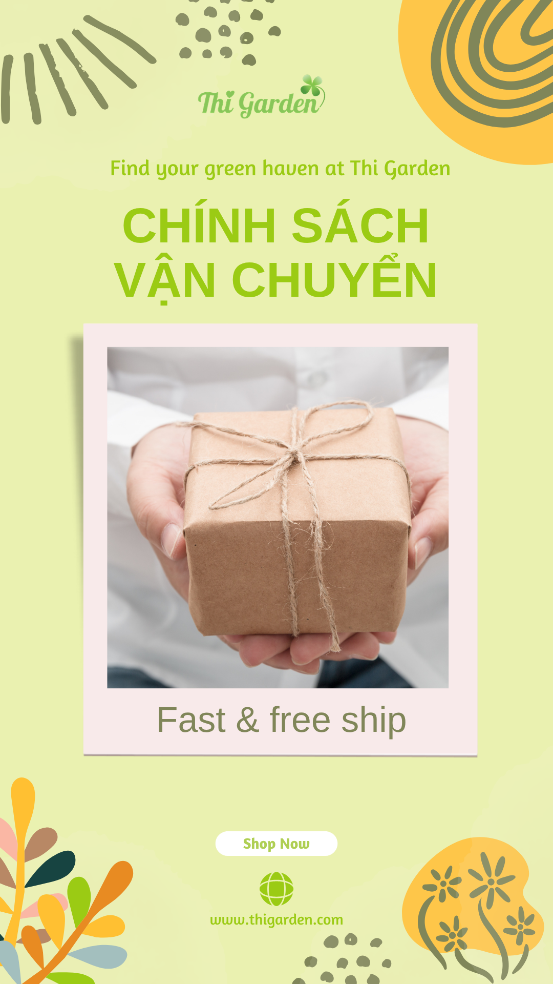 Chính Sách Vận Chuyển - Giao Nhận