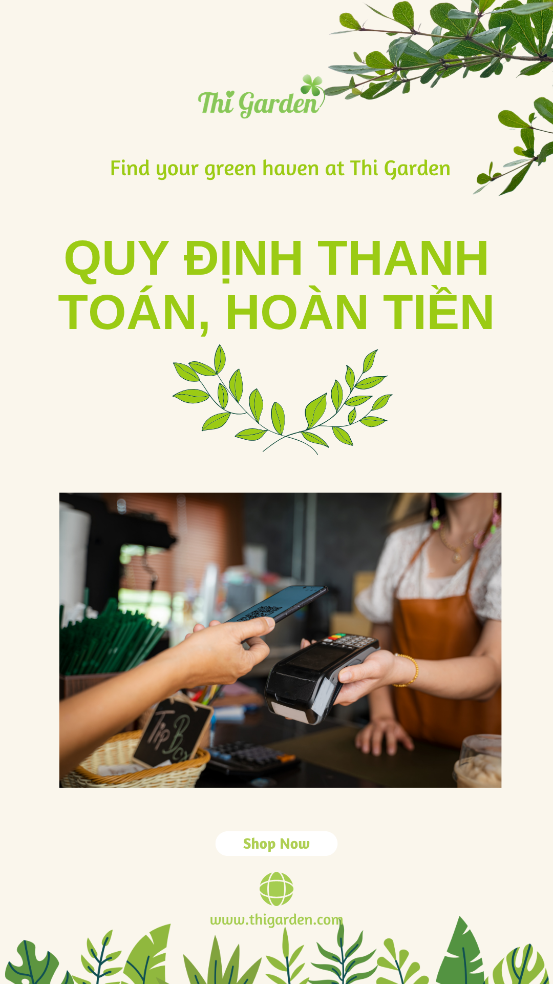 Quy Định Thanh Toán - Hoàn Tiền