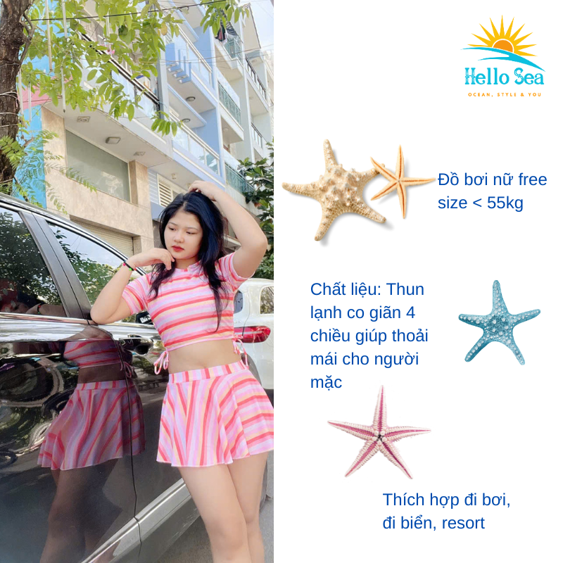 Đồ bơi nữ hai mảnh kín đáo