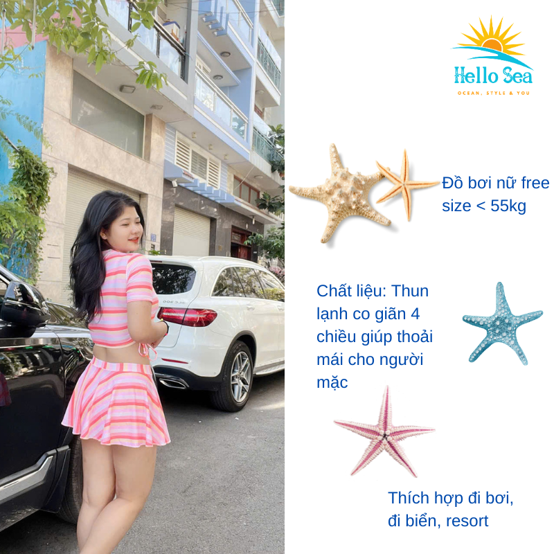 Đồ bơi nữ hai mảnh kín đáo