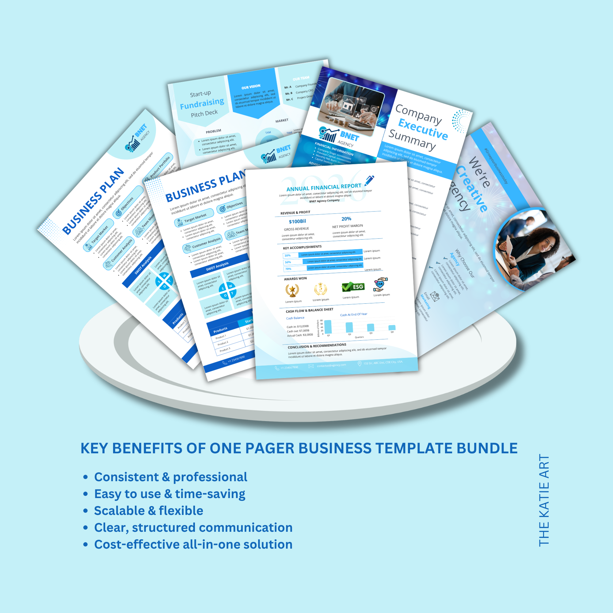 One-Pager Corporate Template Bundle - Mã 260421-Toolkit-02