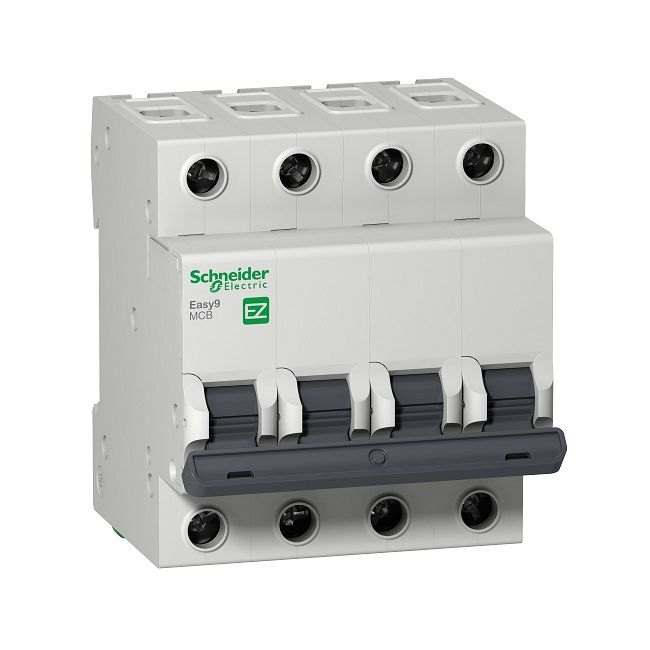 Cầu dao tự động EASY9 - MCB 4P 4.5kA 400V 63A EZ9F34463 Schneider