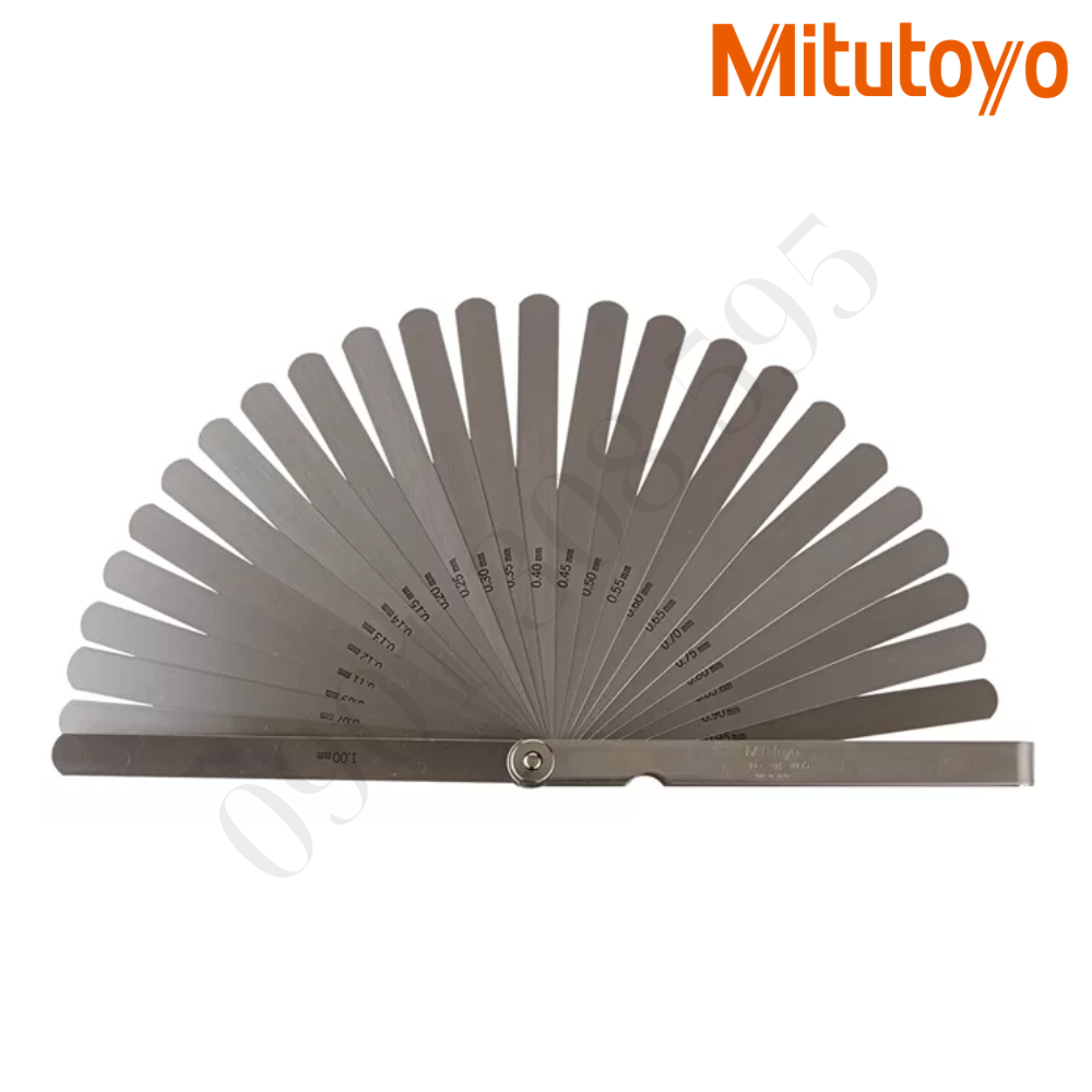 Dưỡng đo độ dày 0.05-1mm/28 lá/150mm  Mitutoyo 184-303S