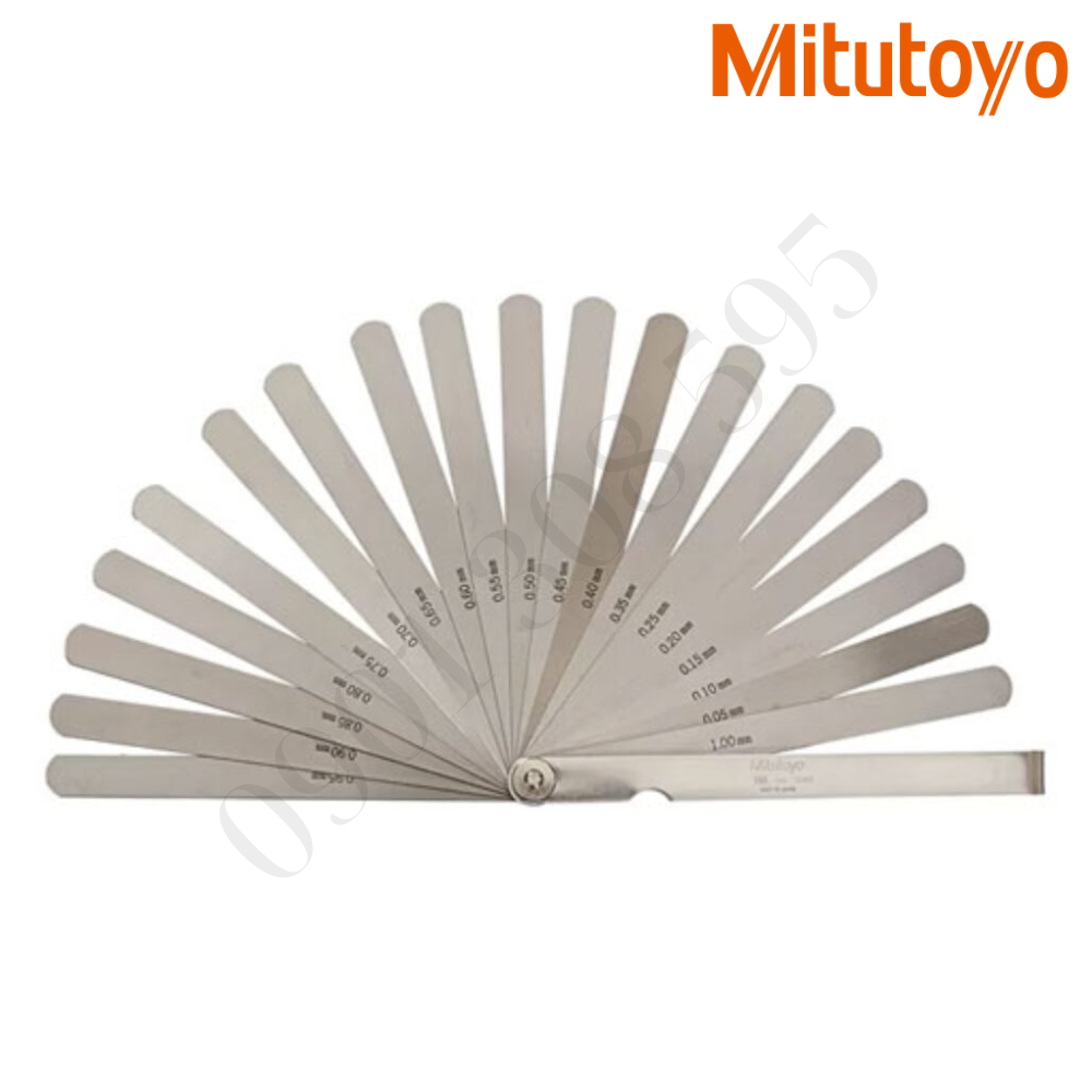 Dưỡng đo độ dày 0.05-1mm/ 20 lá/150mm  Mitutoyo 184-304S