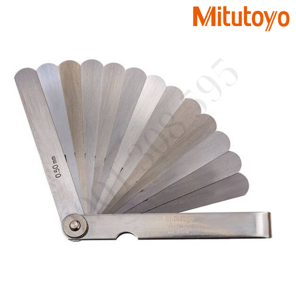 Dưỡng đo độ dày 0.03-0.5mm/13lá/110mm  Mitutoyo 184-307S