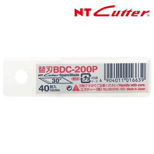 Lưỡi dao rọc giấy 30° NT Cutter BDC-200P