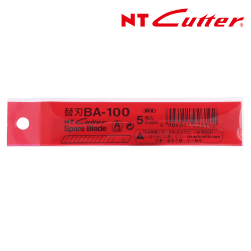 Lưỡi dao rọc giấy 58° NT Cutter BA-100