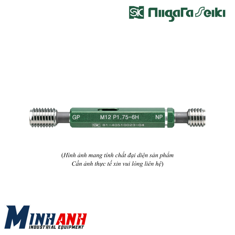 Dưỡng kiểm ren M12x1.75-6H Niigata Seiki GPNP-12175I