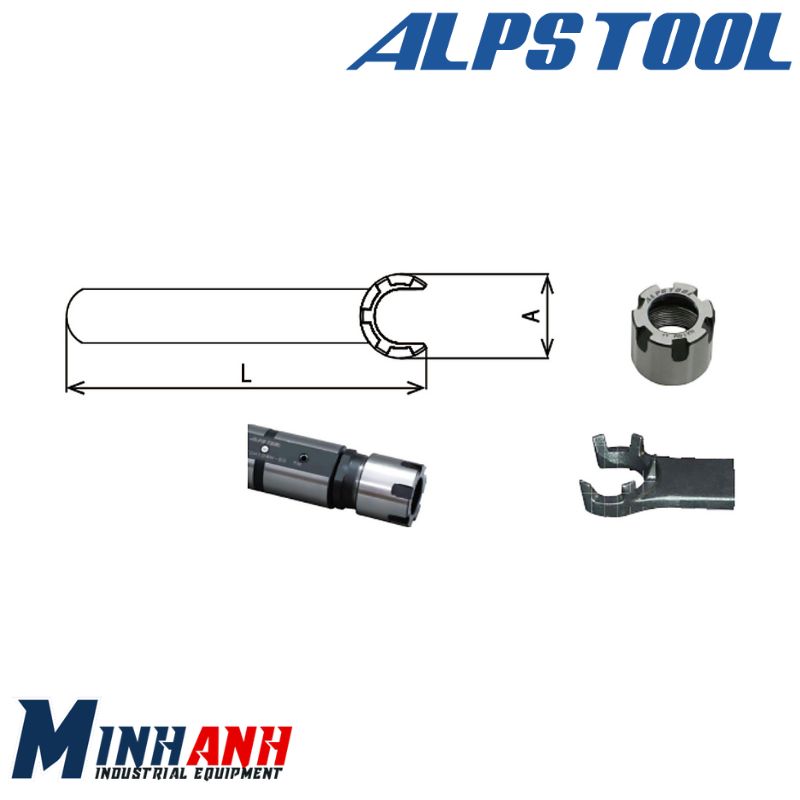 Cờ lê chấu cho đai ốc NA M type AE20M ALPS TOOL