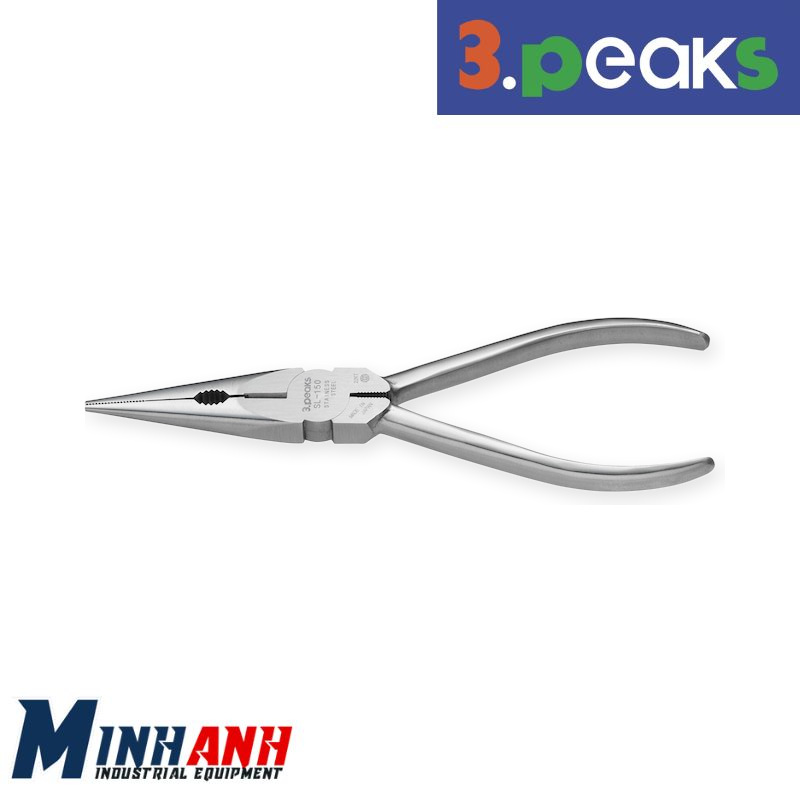 Kìm mũi nhọn inox 3.Peaks SL-150 150mm