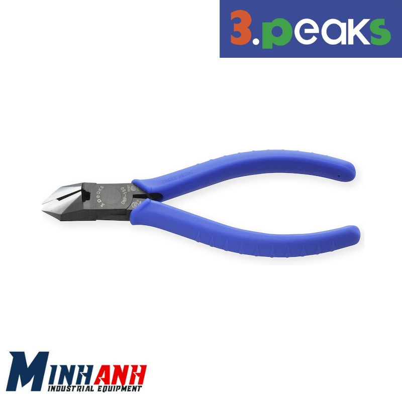 Kìm cắt nghiêng cán elastomer có lò xo 3.Peaks DNP-150Z-S 150mm