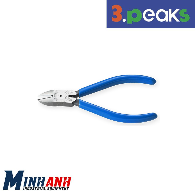 Kìm cắt lực cán vinyl có lò xo 3.Peaks NP-125G-S 125mm