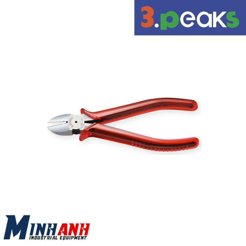 Kìm cắt lực cán nhựa có lò xo và lỗ 3.Peaks NP-150PH-S 150mm
