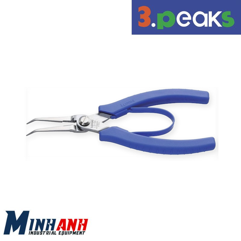 Kìm mũi cong inox dài 3.Peaks LS-04