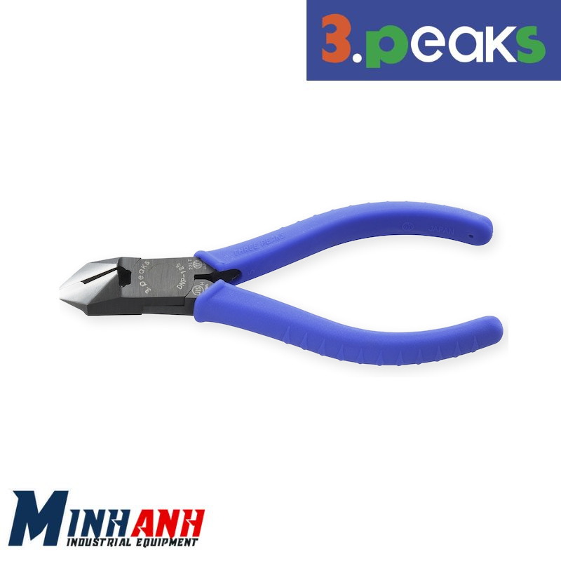 Kìm cắt nghiêng cán elastomer có lò xo 3.Peaks DNP-125Z-S 125mm