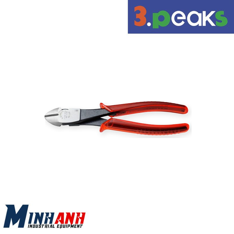 Kìm cắt dây đàn piano lực cao cán nhựa 3.Peaks NP-190P 190mm