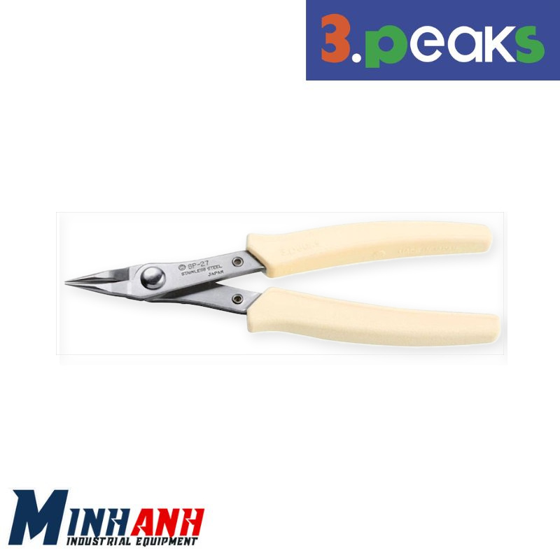 Kìm mũi tròn inox 3.Peaks SP-27