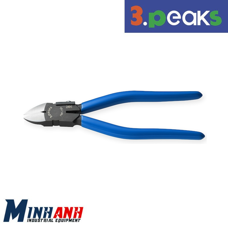 Kìm cắt nhựa lưỡi R có lò xo 3.Peaks PNP-190G-S-R 190mm