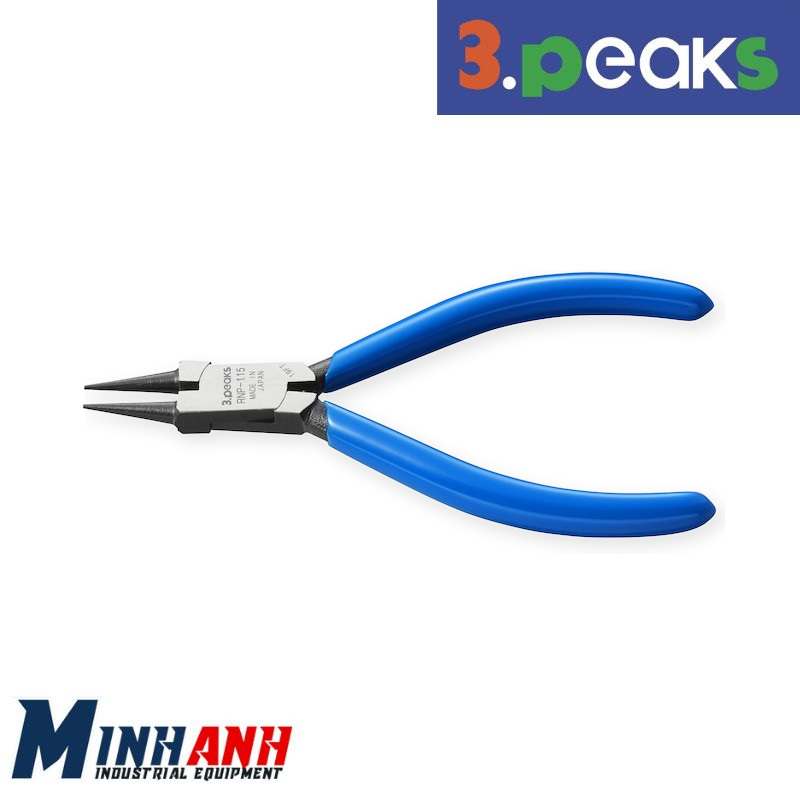 Kìm mũi tròn mini 3.Peaks RNP-115 115mm