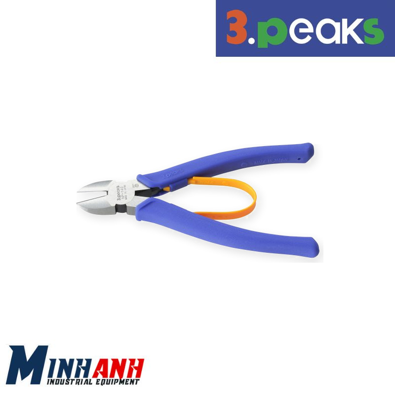 Kìm cắt lực kích thước mới có lò xo 3.Peaks NP-140Z-S 140mm