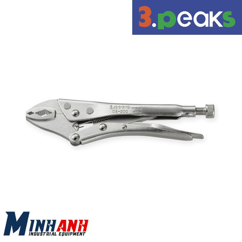 Kìm kẹp tháo vít truss 3.Peaks DS-200T 200mm