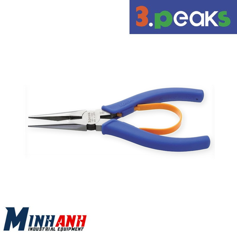 Kìm mũi nhọn kích thước mới có lò xo 3.Peaks RP-140Z-S 140mm