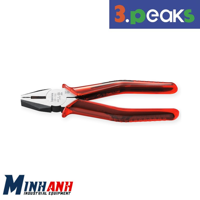 Kìm điện cán nhựa JIS 3.Peaks CP-150P 150mm