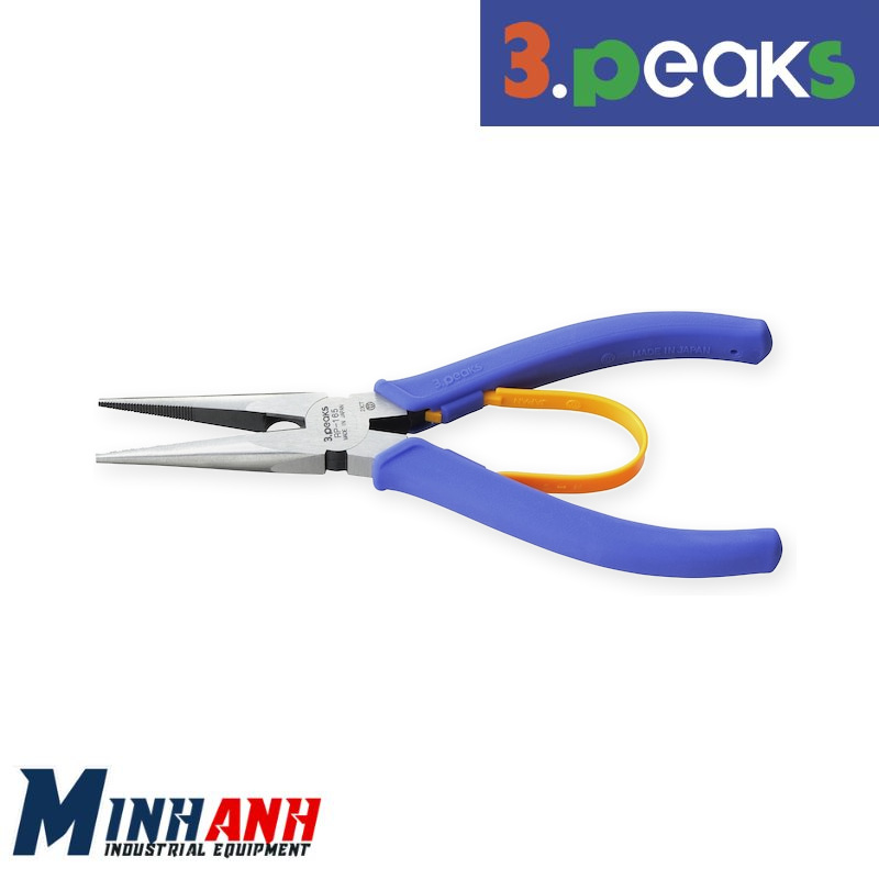 Kìm mũi nhọn kích thước mới có lò xo 3.Peaks RP-165Z-S 165mm