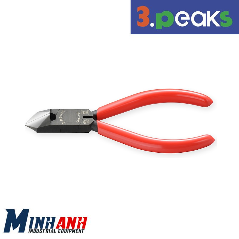 Kìm cắt nghiêng cán vinyl 3.Peaks DNP-125G 125mm