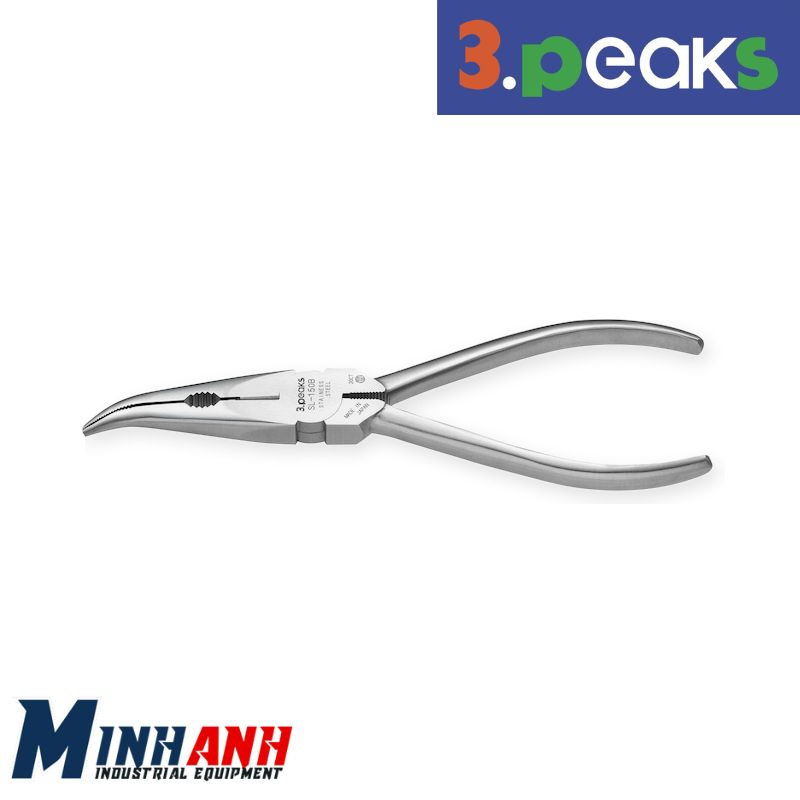 Kìm mũi cong inox 3.Peaks SL-150B 150mm
