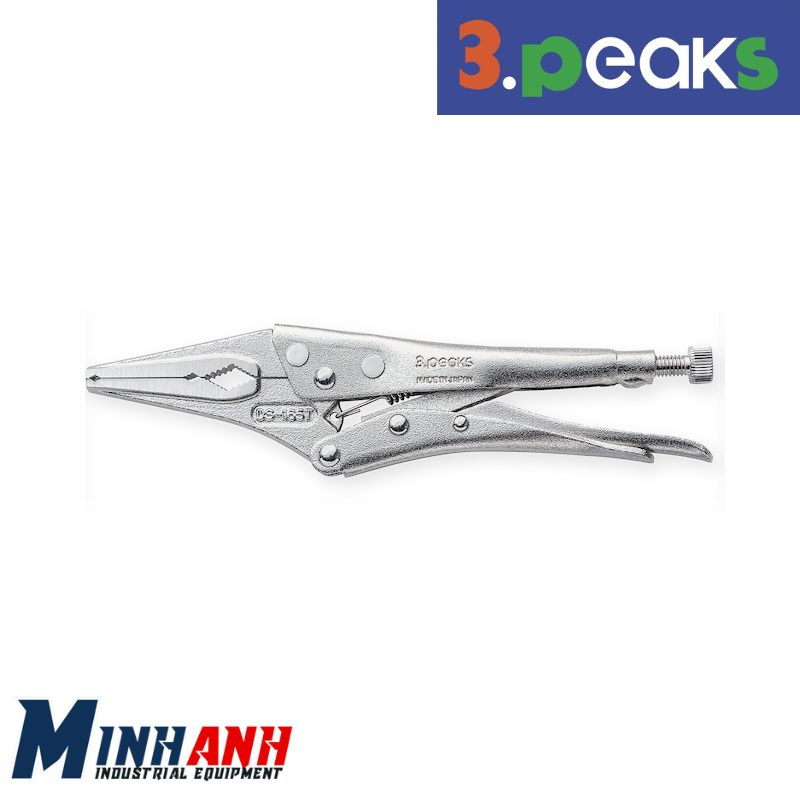 Kìm kẹp tháo vít truss mũi nhỏ 3.Peaks DS-165T 165mm