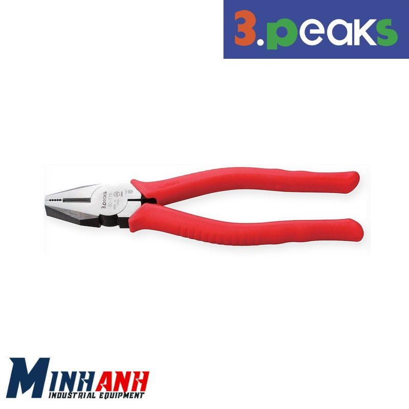 Kìm điện lực cán elastomer 3.Peaks SC-175Z 175mm