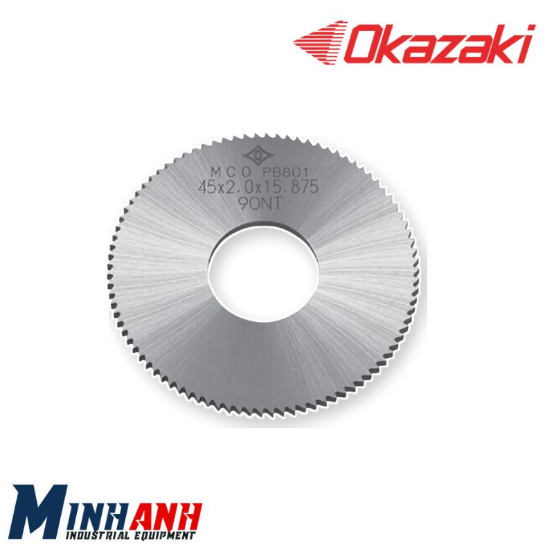 Dao phay rãnh HSS-Co phủ OK-C 90 răng SFMC005 OKAZAKI