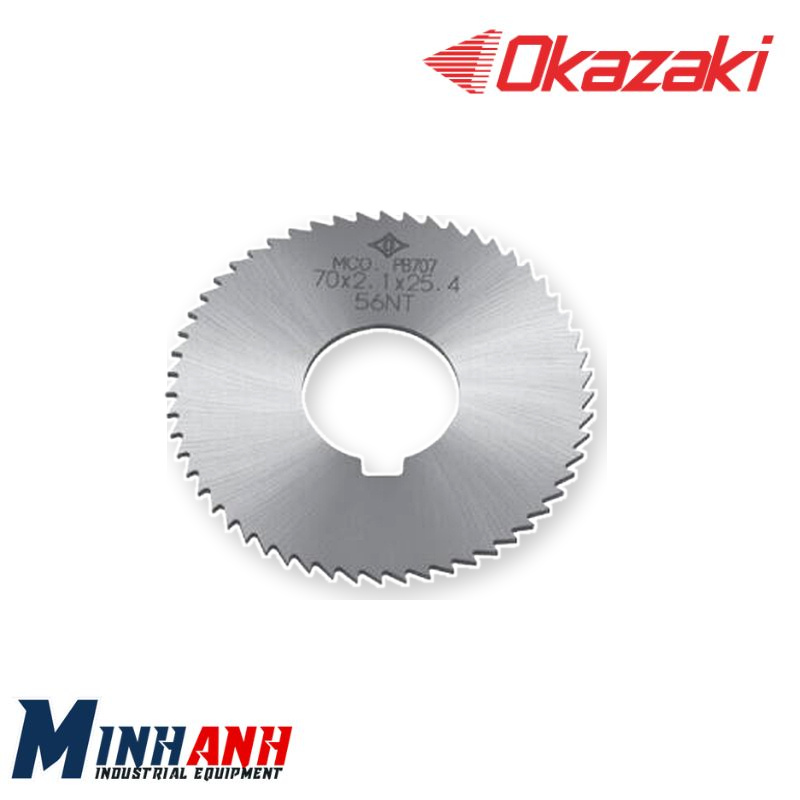Dao phay rãnh HSS-Co không phủ 56 răng FMA006 OKAZAKI