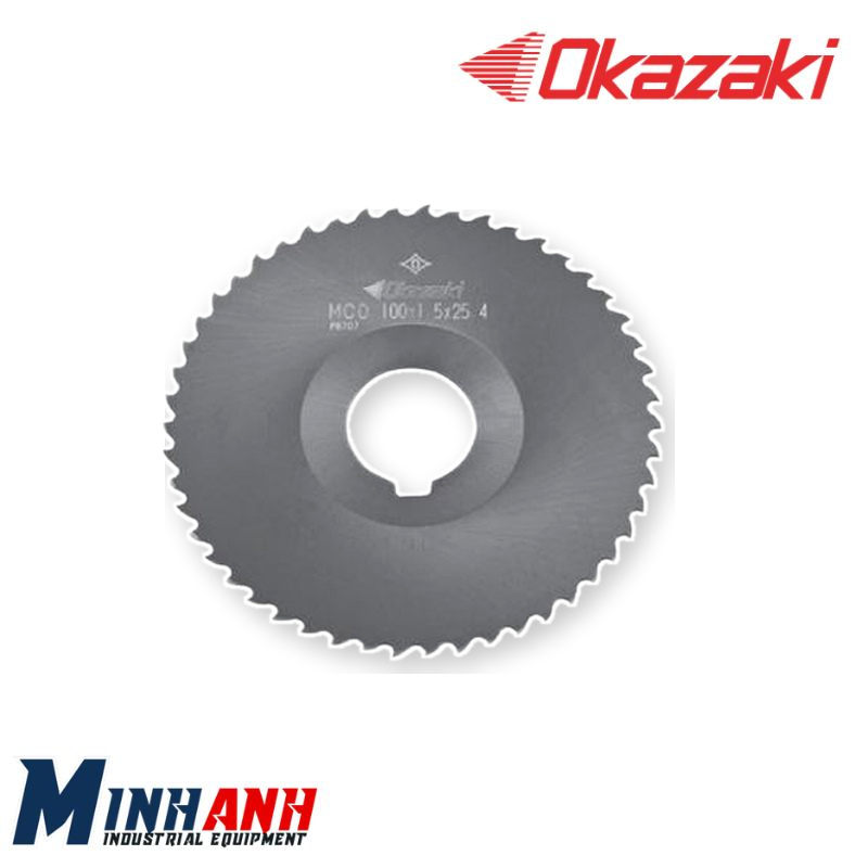 Dao phay đĩa HSS-Co xử lý Homo bước răng P06 HMMS075X010-P06 OKAZAKI