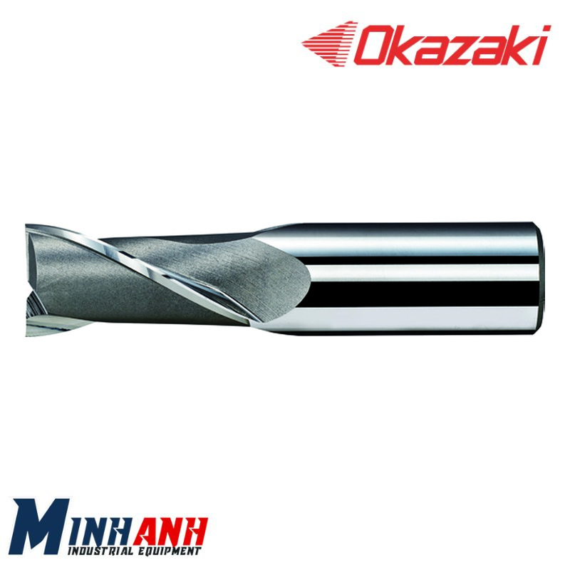 Dao phay HSS-Co 2 me không phủ MED2-180 OKAZAKI
