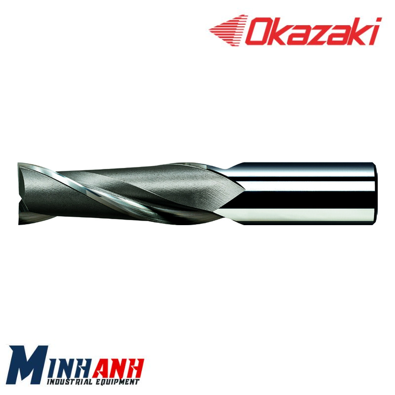 Dao phay HSS-Co 2 me loại dài không phủ MED2L-180 OKAZAKI