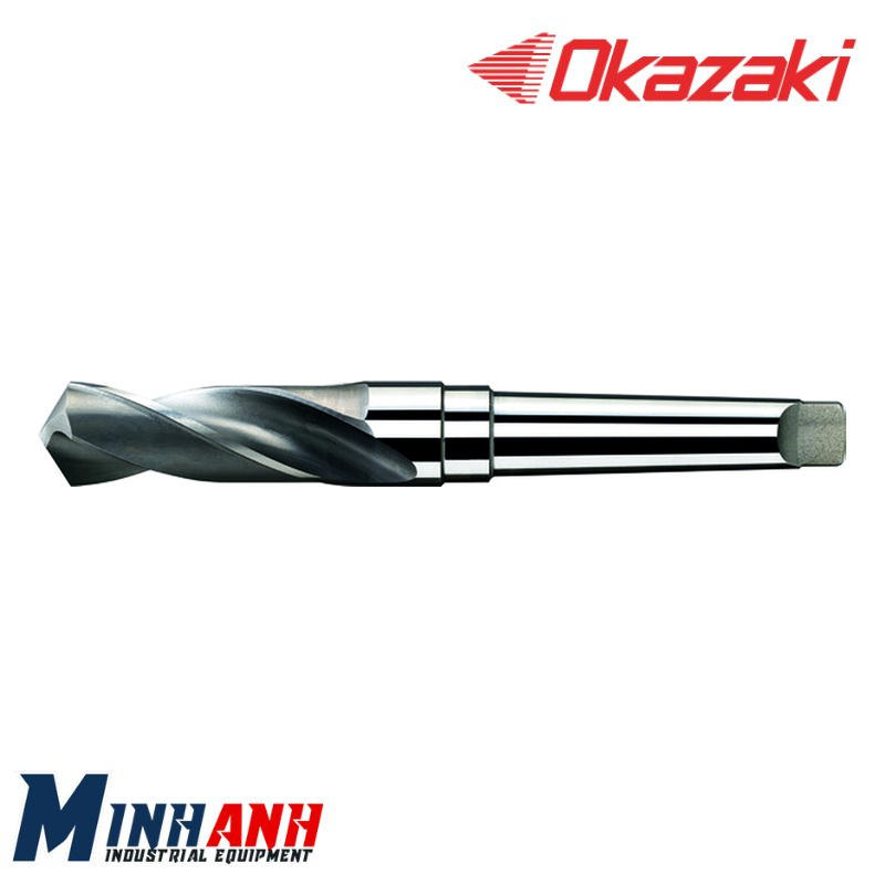 Mũi khoan HSS-Co chuôi côn cho máy CNC không phủ SDT2X0210 OKAZAKI