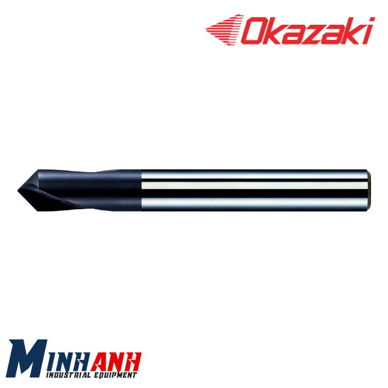 Mũi khoan định tâm HSS-Co dùng cho máy NC phủ OK-C NPDC250-120 OKAZAKI