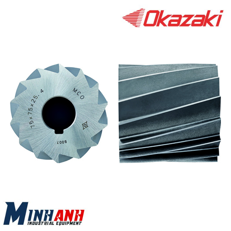 Dao phay trụ HSS-Co PCT150X150 OKAZAKI