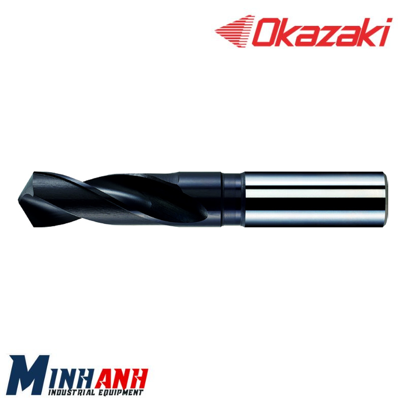 Mũi khoan HSS-Co chuôi trụ cho máy CNC phủ OK-C SDSC0500 OKAZAKI